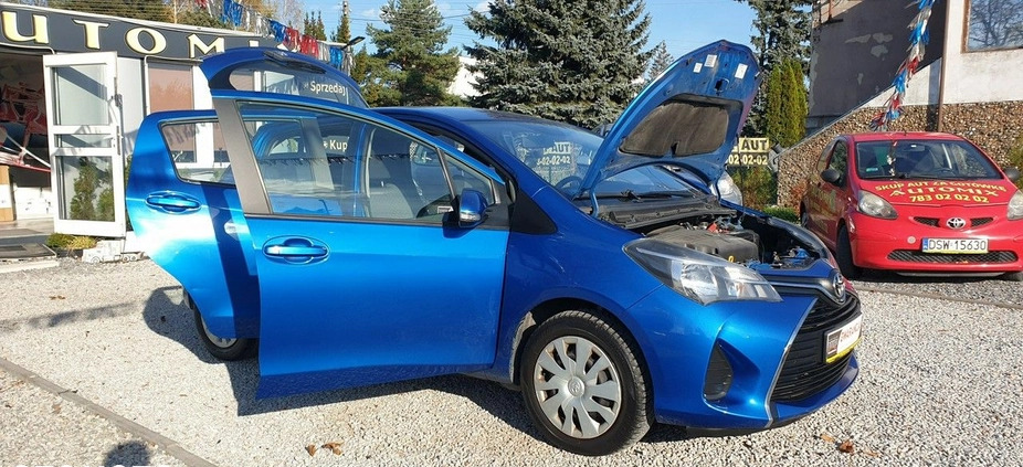 Toyota Yaris cena 32900 przebieg: 213000, rok produkcji 2015 z Tyszowce małe 436